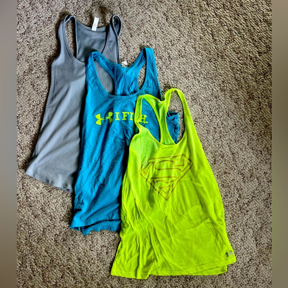 Under Armor Heat Gear Tank Top Bundle